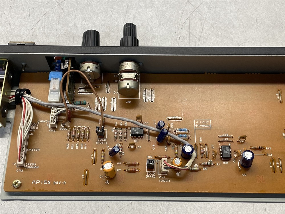 PANASONIC RAMSA WU-8107 CHANNEL STRIP BASIC GROUP MODULE FOR WR-8616 MIXER