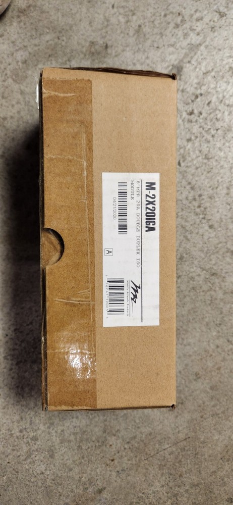 Middle Atlantic M-2X20IGA, MPR Module, 20A, IG Double Duplex