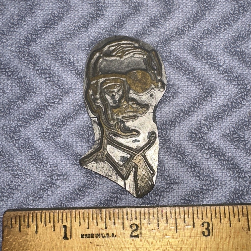 Printing Plate ( Man Wearing Eye Patch )