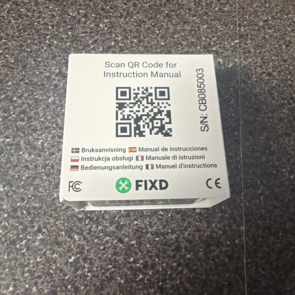 FIXD Bluetooth OBD2 Scanner for Car - Car Code Readers & Scan Tools for iPhone &