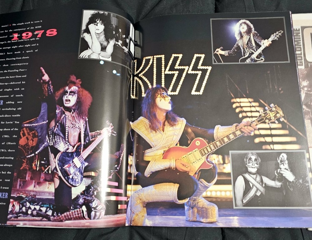 1996/97 KISS Alive Worldwide Tour Book & Confetti