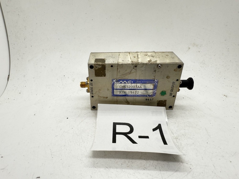 CMC CMA52007AA RF Microwave Amplifier Module +24v