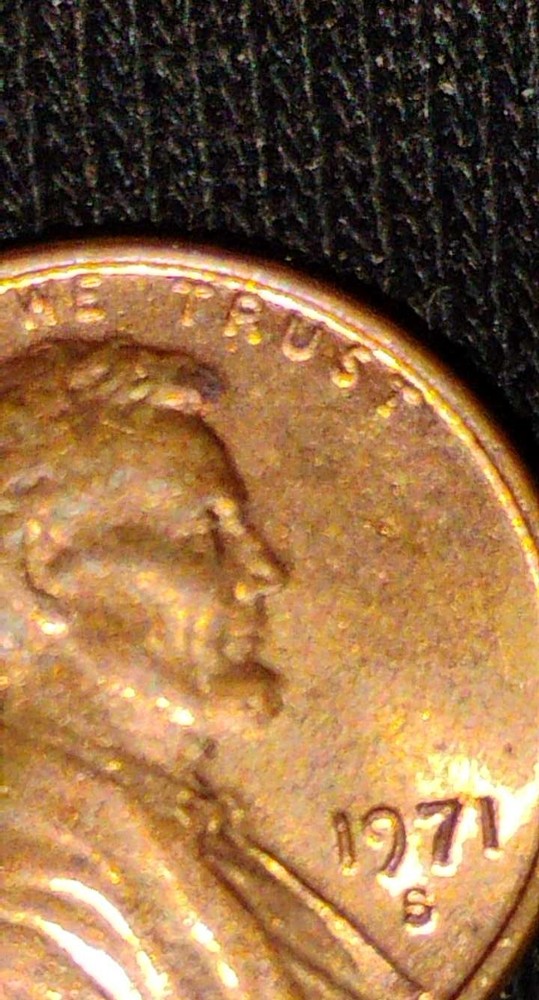 19⁷71 S Penny With Errors
