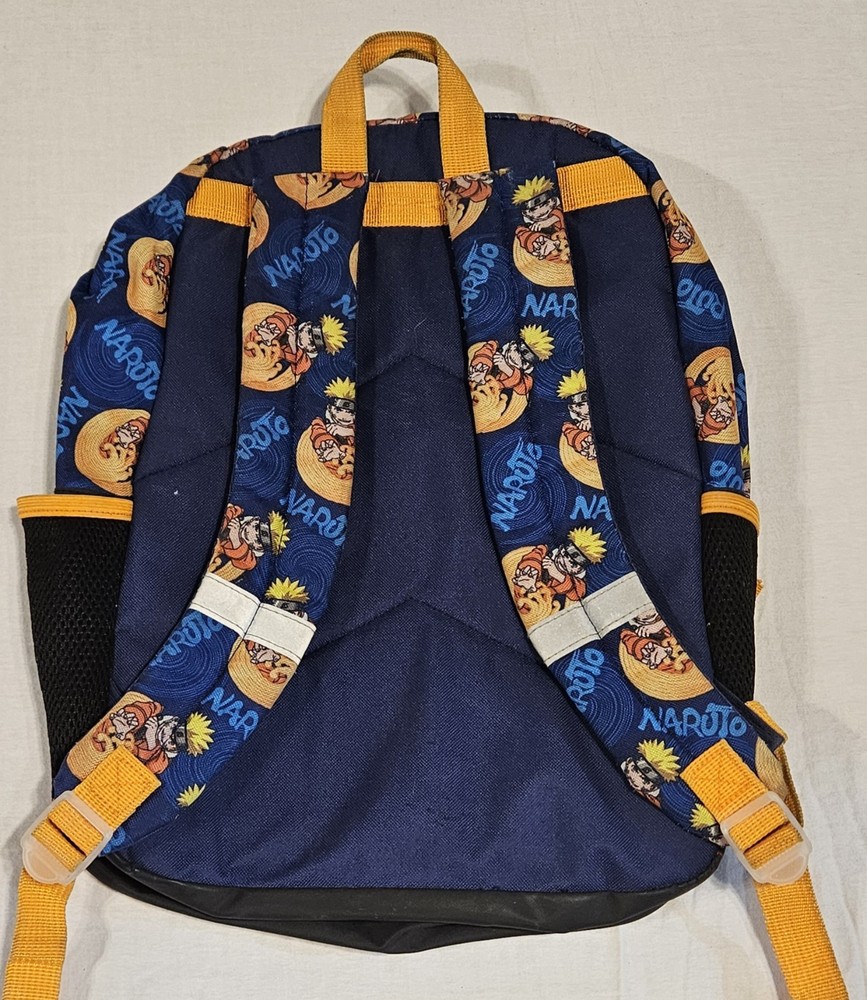 Naruto Bioworld Backpack Orange Blue