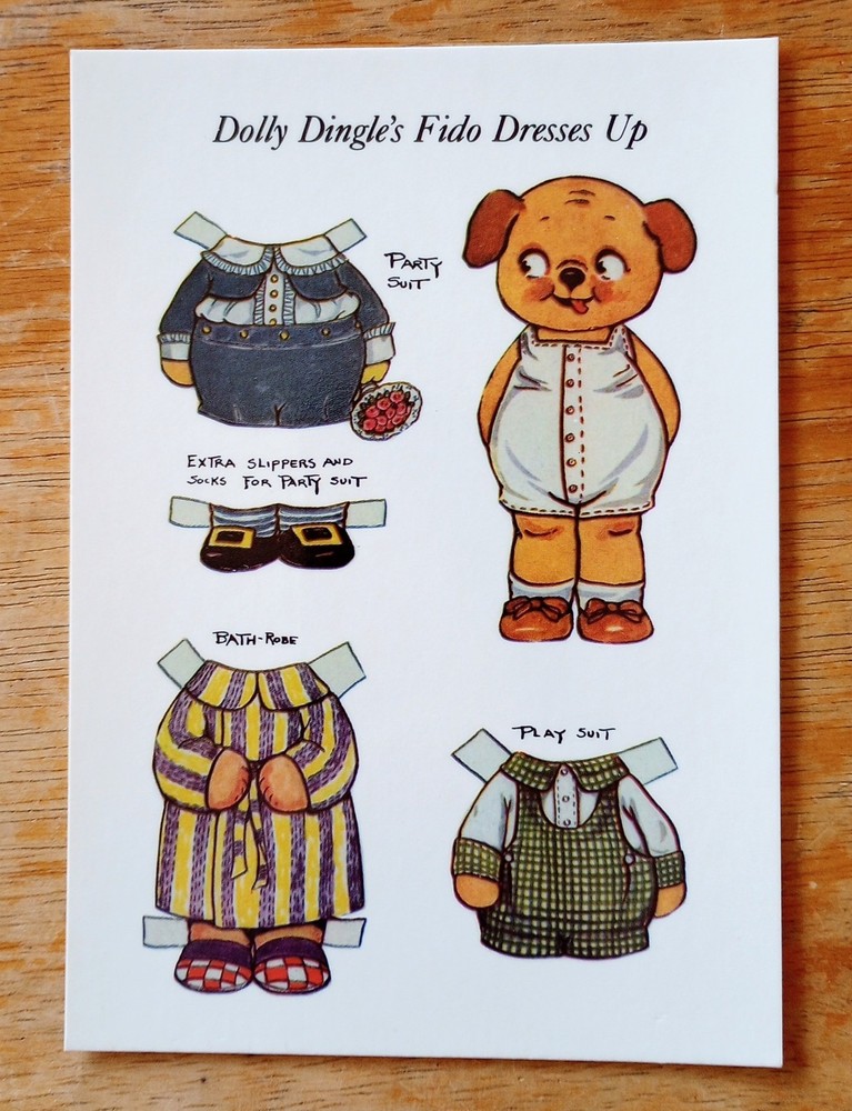 Vintage 1984 Grace G. Drayton’s Dolly Dingle 16 Reproduction Postcards