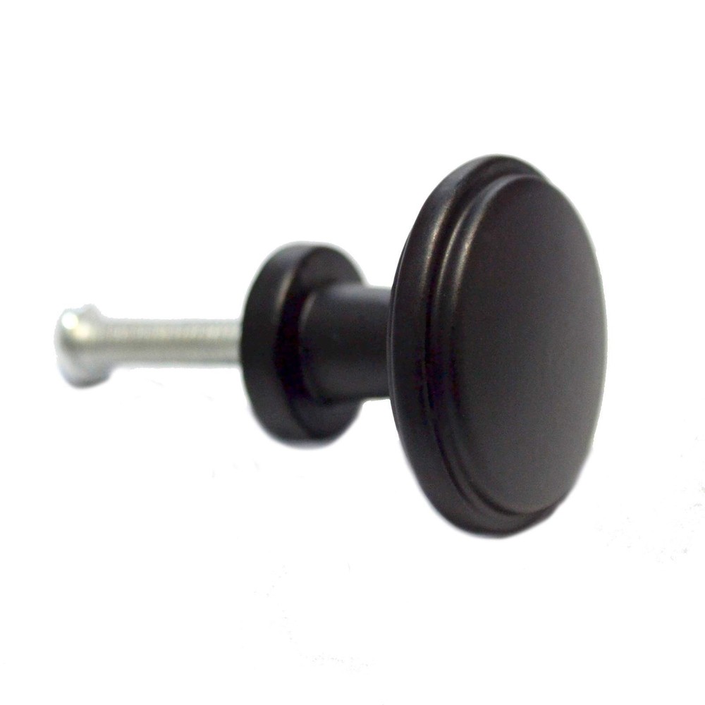 8 Pcs Round Black Knobs Antique Drawer Handles Vintage Decorative Floral Pull...