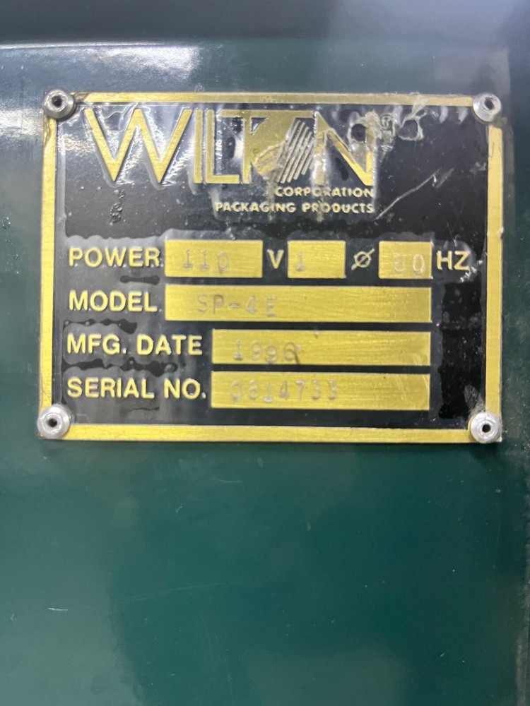Used Wilton SP-4 Strapping Machine