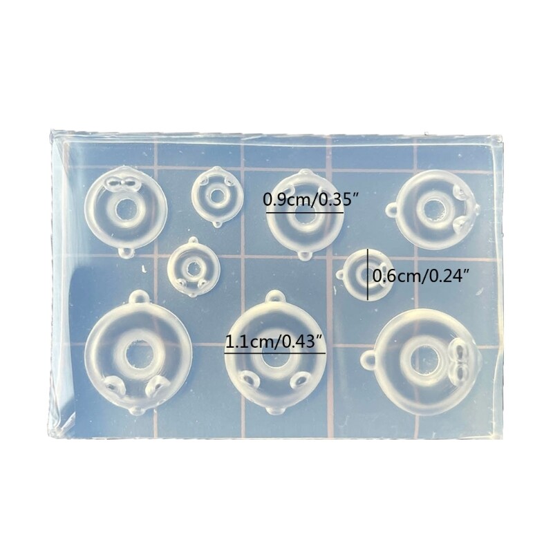 Crystal Epoxy Silicone Mold Casting Tool for Desserts Puddings Making