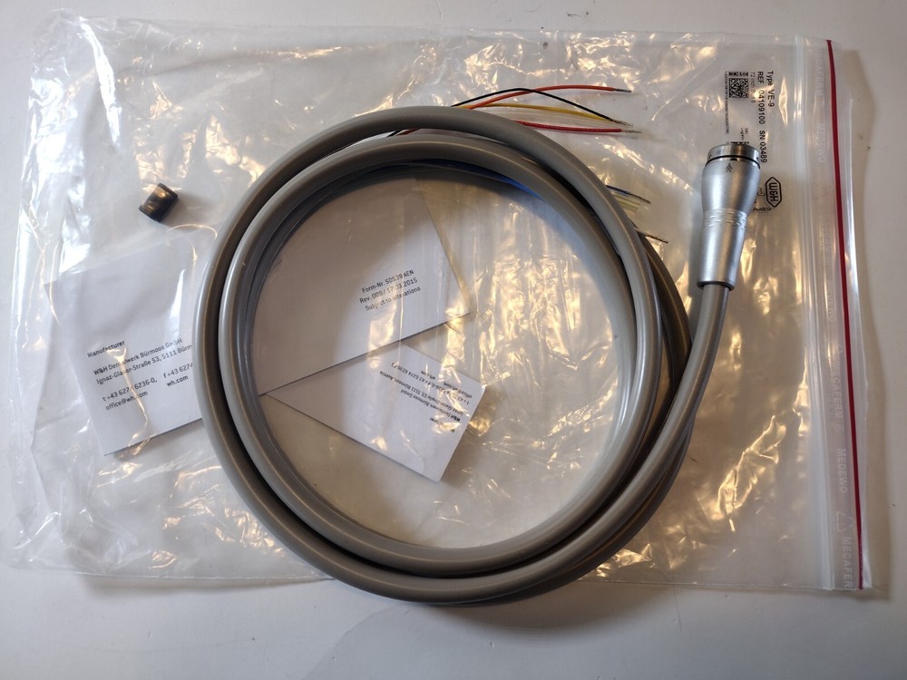 W&H Handpiece motor cable Type VE-10