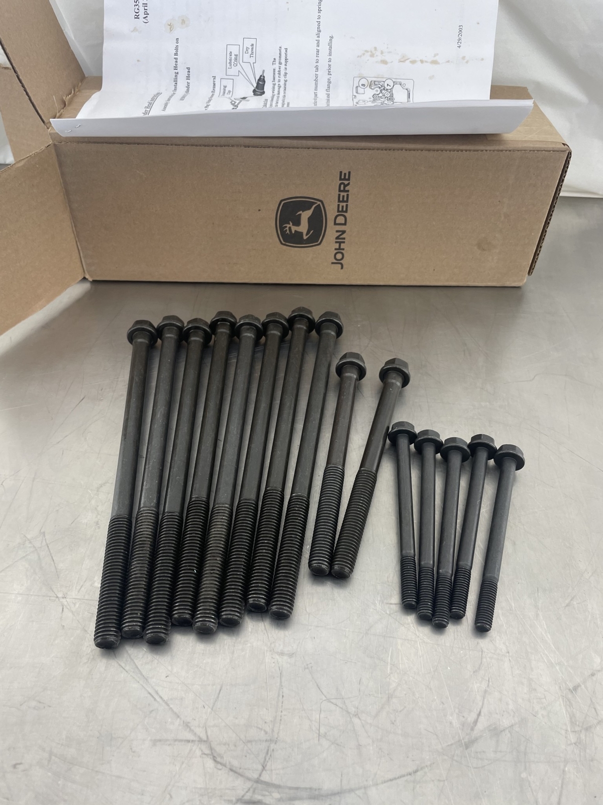 John Deere HD BOLT KIT RE521108