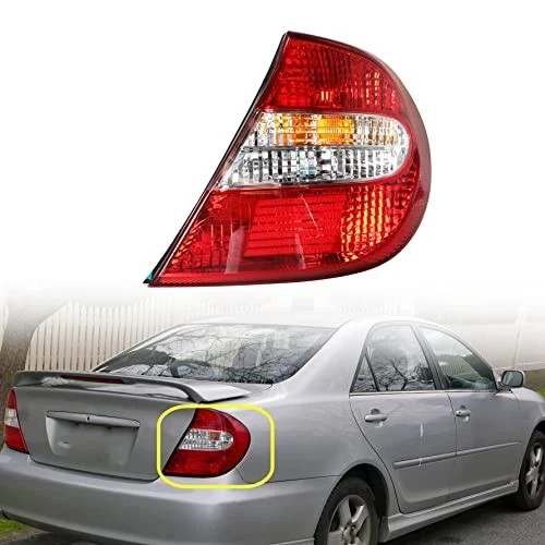 Tail Light Rear Lamp Passenger Side Replacement for Camry 2002-2004