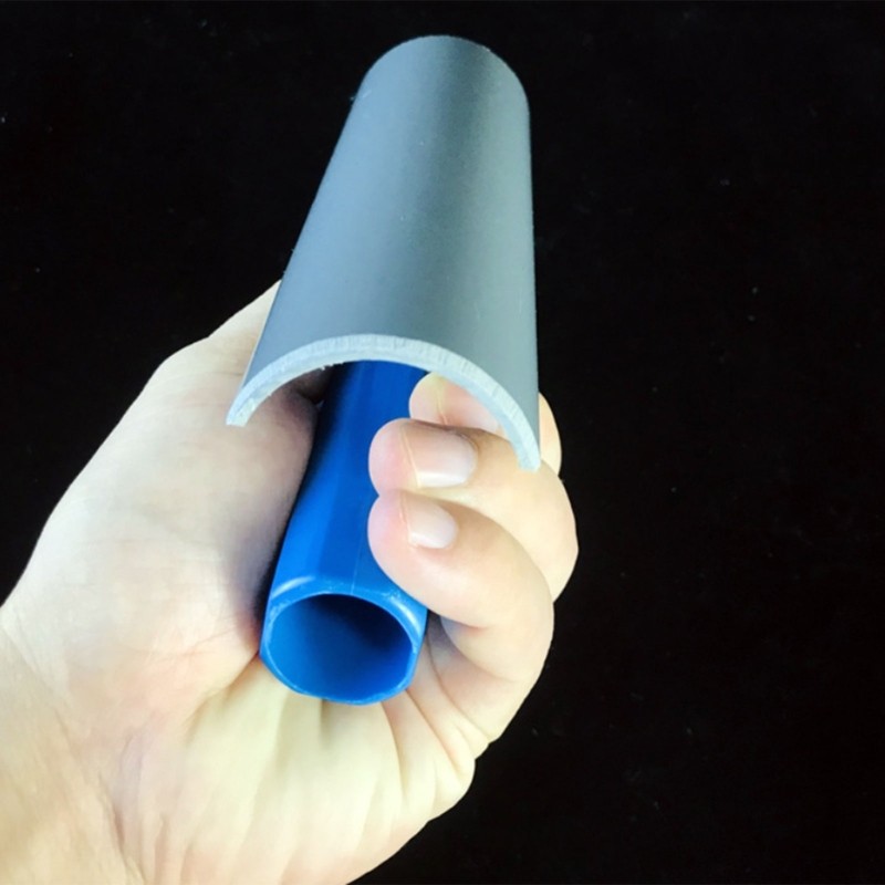 Lightweight Plastic Curved Trowel Forming Tool For Easy Paint And Cements Work