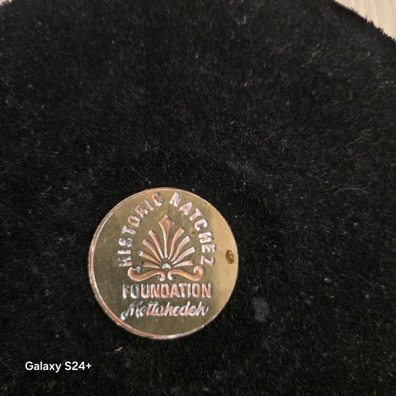 Vintage Mottahedah Rosewood and Brass Wine Bottle Holder Natchez Foundation