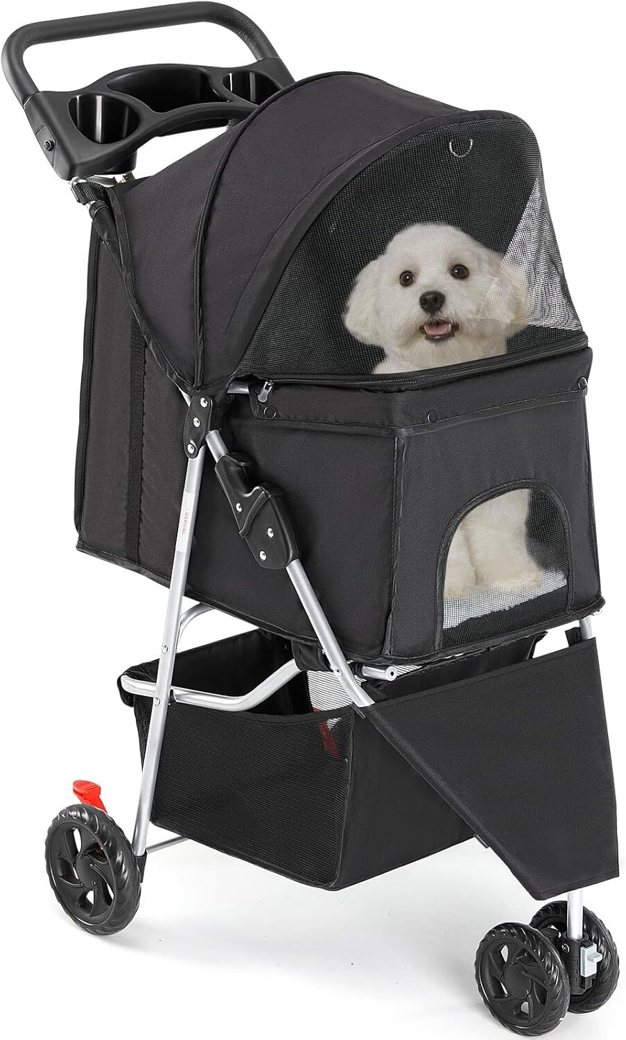 Dogs and Cats Pet Stroller for Small to Medium Pets Foldable Lightweight Durable