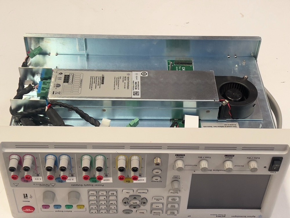 Agilent N6705A DC Power Analyzer with 3 Each N6731B DC Power Modules Installed