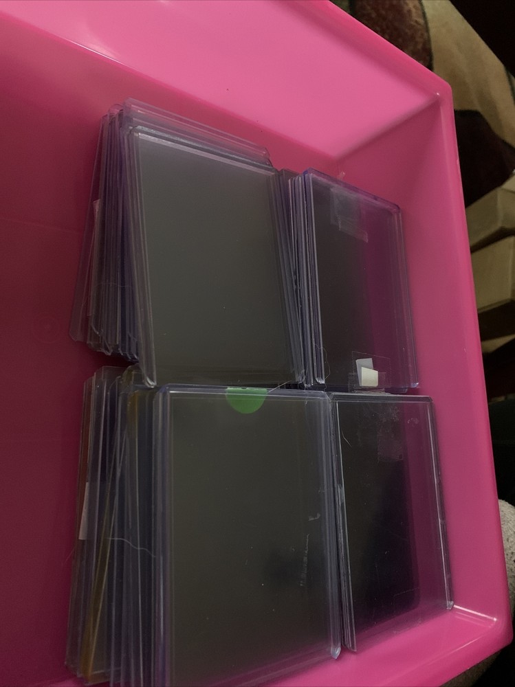 70 Hard But Flexible Trading Card Holders Cases