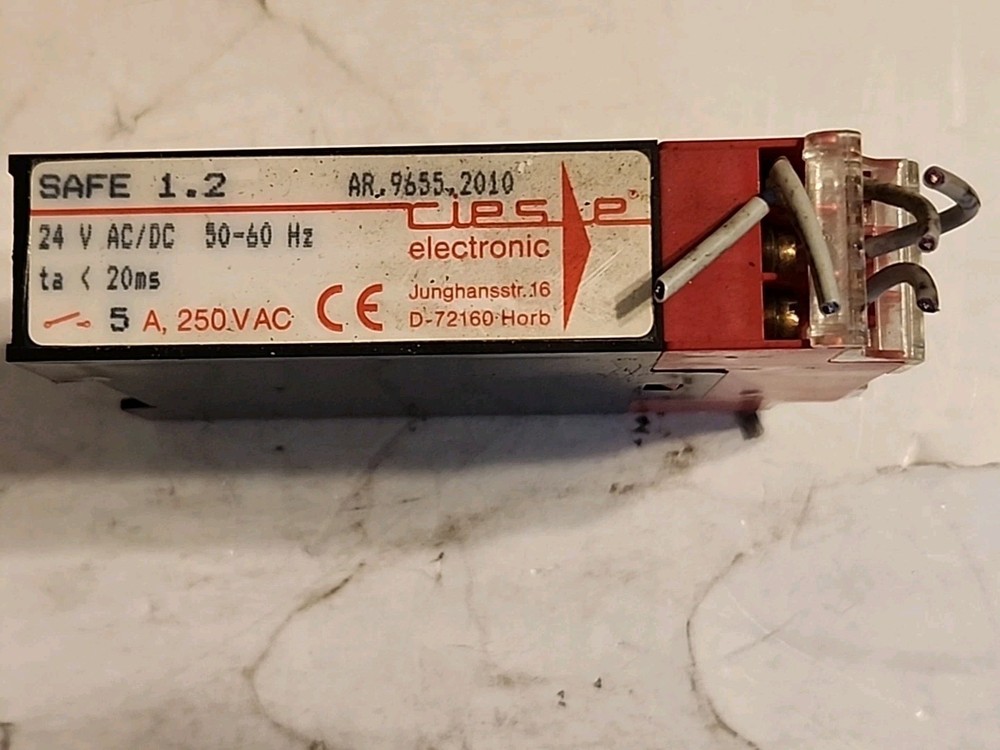 RIESE SAFE 1.2 AR.9655.2010 Solid State Relay, 24V AC/DC - Free Shipping