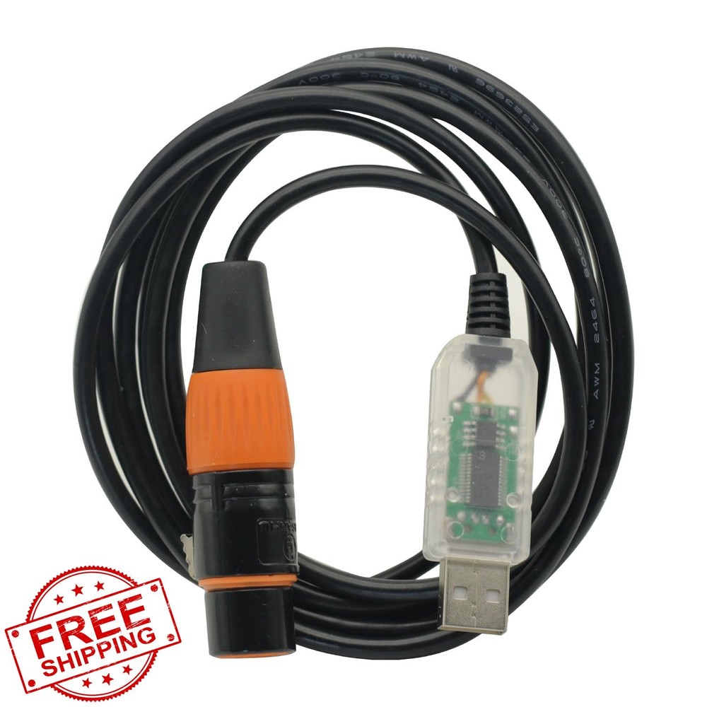 USB to DMX Interface Adapter Cable FT232 Stage Light