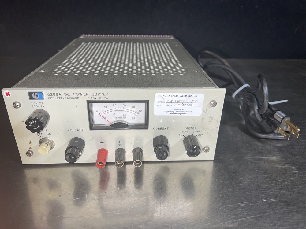 HP 6289A DC POWER SUPPLY