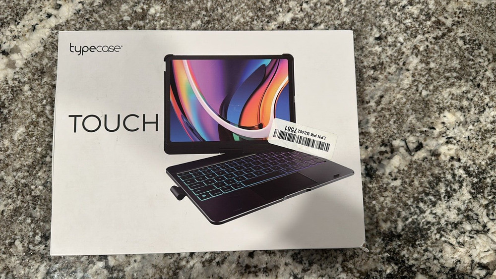 Typecase Touch KB201-102 Keyboard Folio/Case RGB Backlight for Apple 10.2" iPad