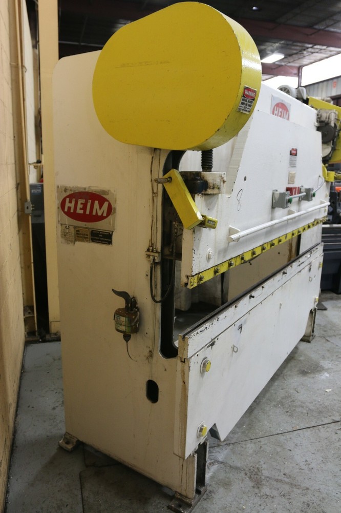 45 TON X 8' HEIM PRESS BRAKE: YODER #68981