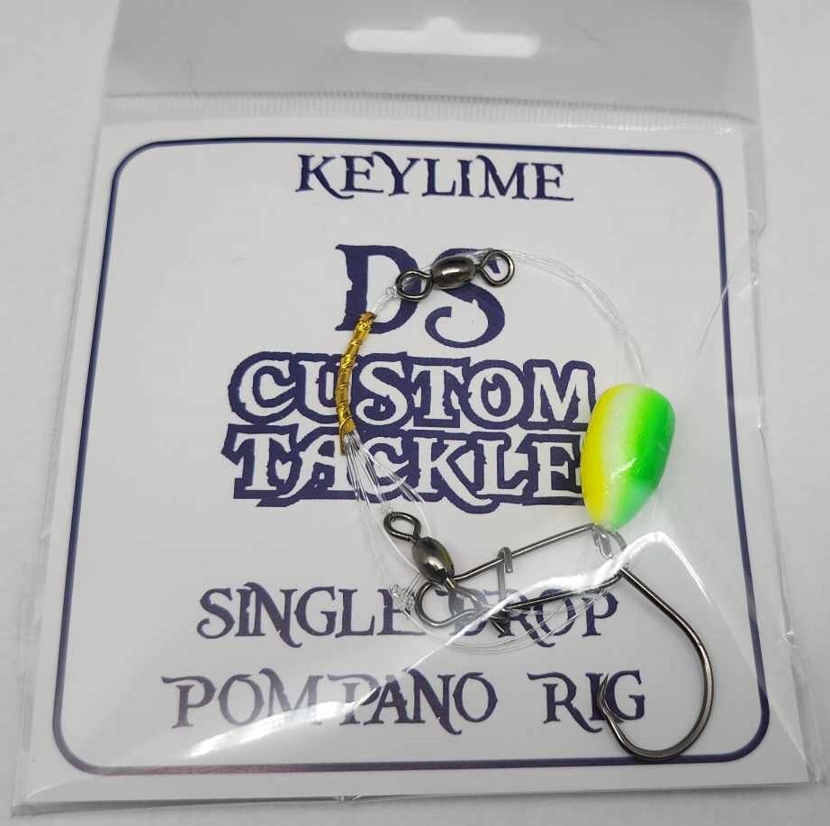 Single Drop Pompano Rig with bullet float