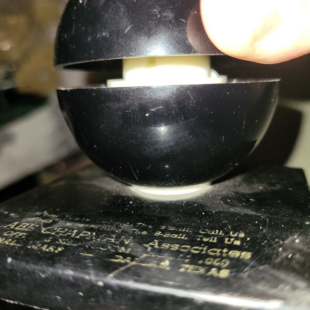 VINTAGE Pool Billiards Trophy 8-Ball ABE