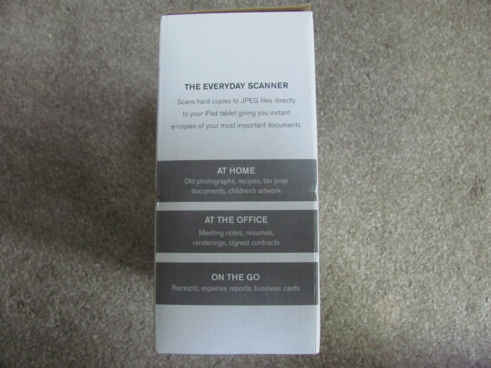 Brookstone iConvert Scanner for iPad, iPad 2 and iPad (3rd generation) Tablets