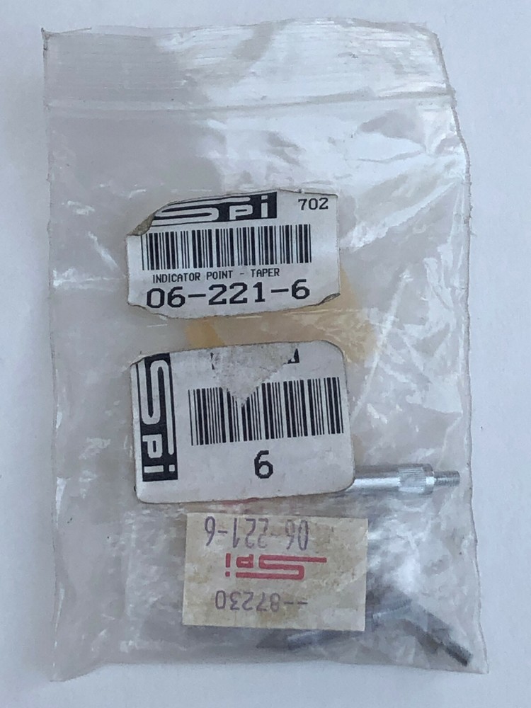 SPI Swiss Precision Instruments 06-221-6 Indicator Point Taper
