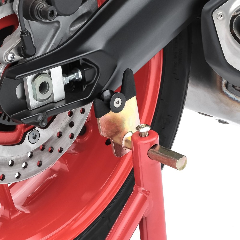 Paddock Stand rear and front for Indian FTR 1200 / S CS red