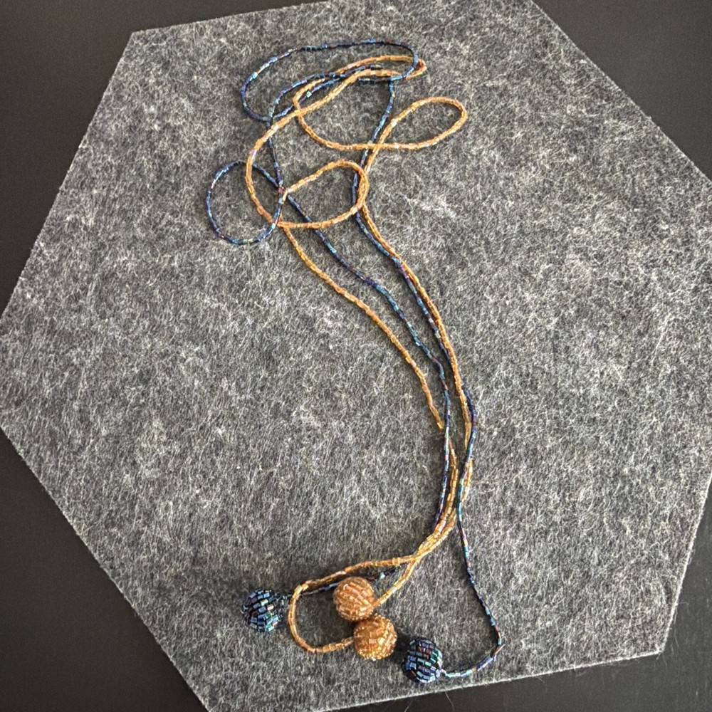 Beaded Lariats (2) 32”