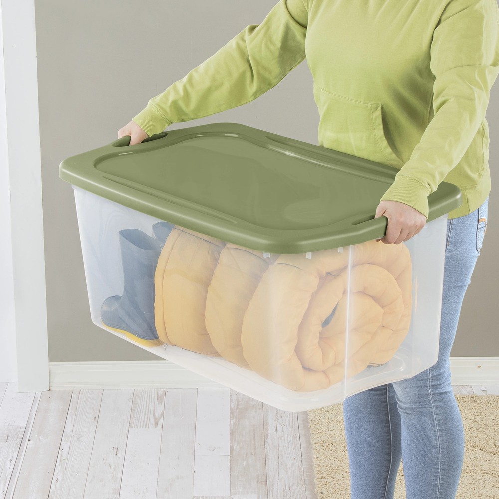 Sterilite Carry 120 Quart Extra-Large Storage Bin