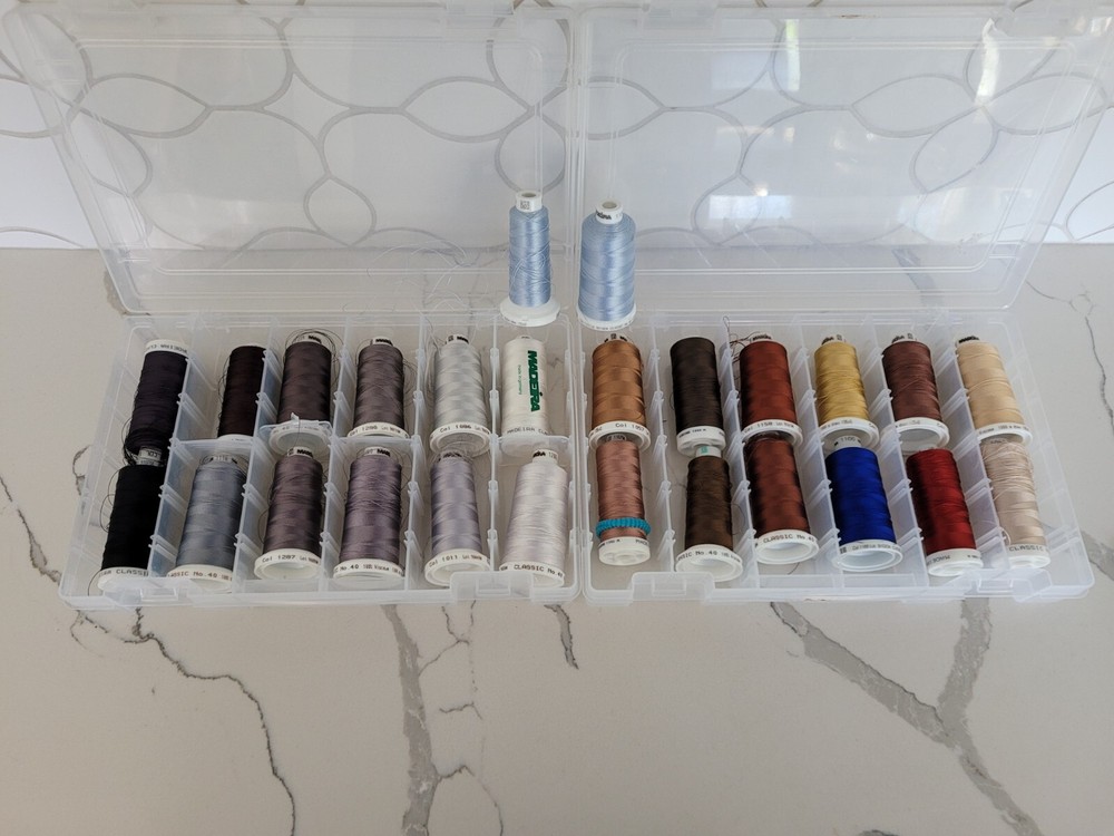 madeira embroidery thread lot