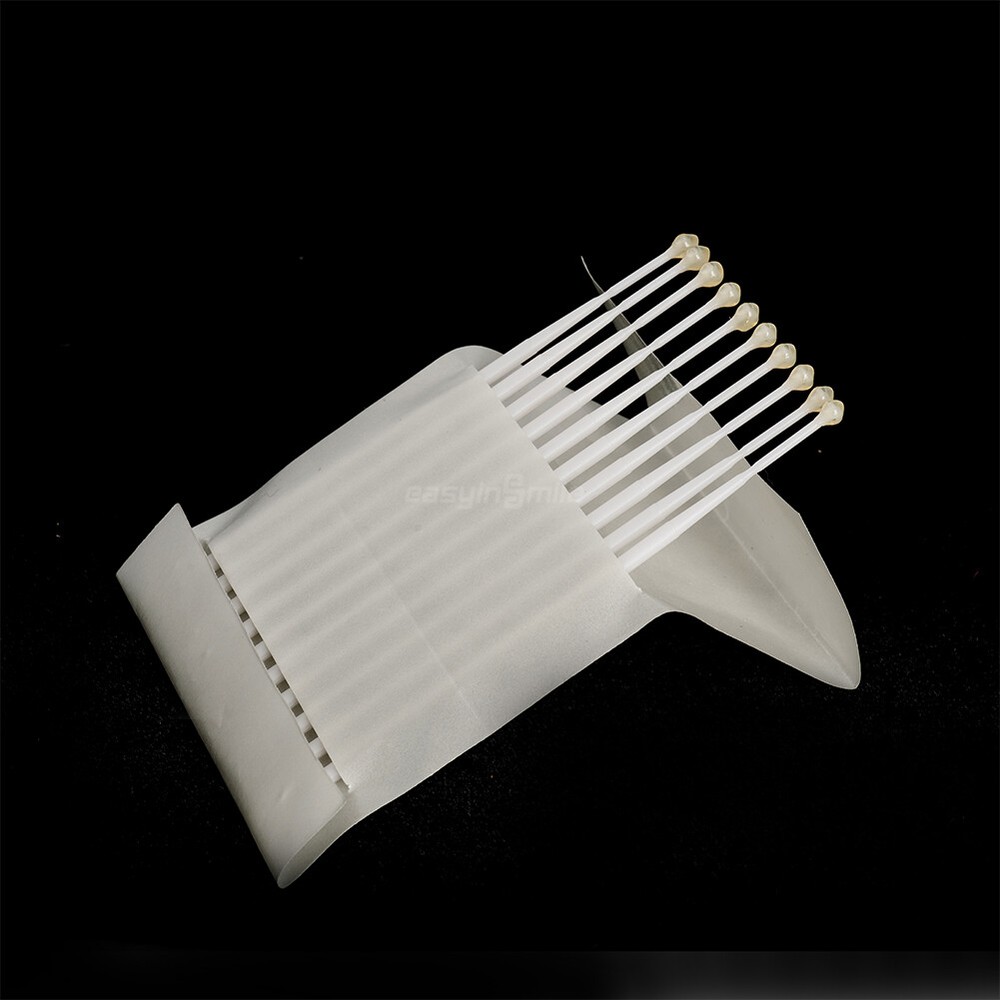 60Pcs/pack Dental Micro Sticky Applicator Disposable Bendable 10cm Easyinsmile