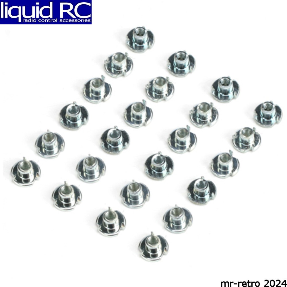 DU-BRO 606 Blind Nut Bulk 4-40 (24)