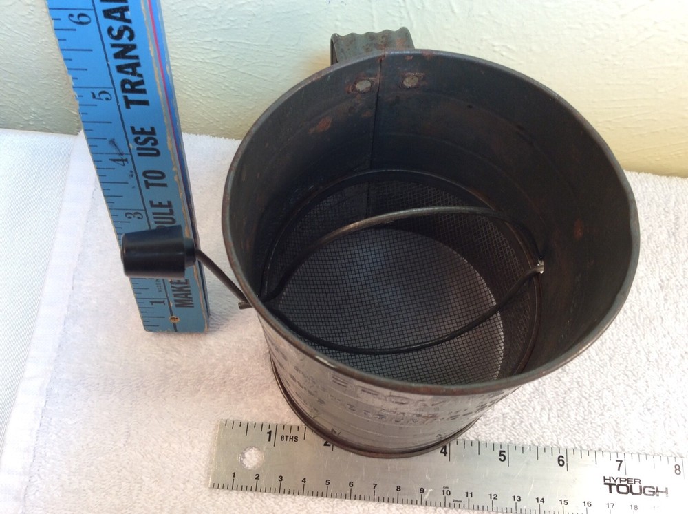 Bromwell's sifter vintage kitchen collectible