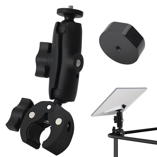 Starlink Mini Mount, Clamp RV Pole Mount, Adjustable Clamp for