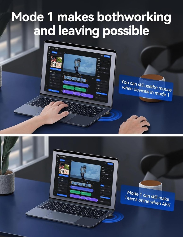 USB Mouse Jiggler Plug and Play Device