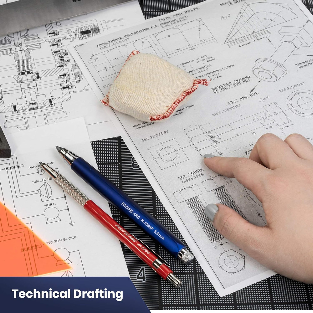 Dry Cleaning Pads Small for Drafting, Art, Architecture, and Graphite