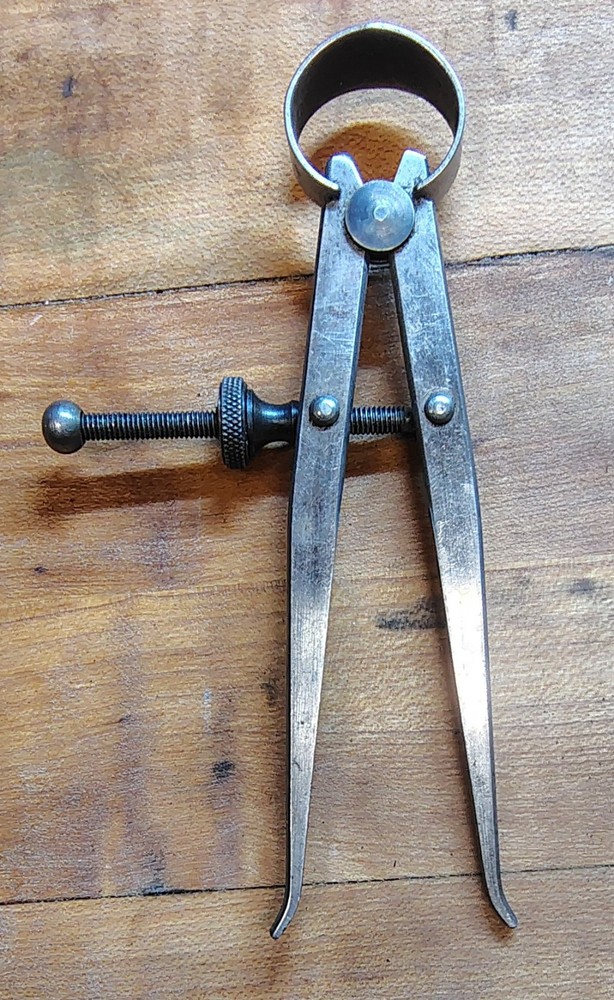 🗽 VINTAGE UNION TOOL 4" ID CALIPER