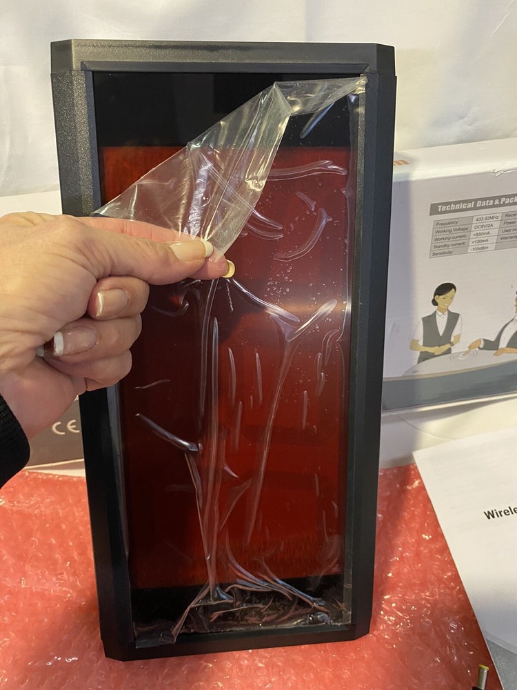 wireless calling system reciever model ZJ-39