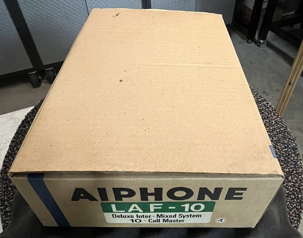 (1) AIPHONE LAF-10 10-Call Master Station. NOS/NIB.