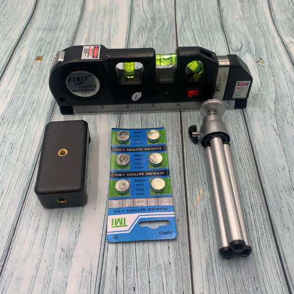 THE BEST MULTIPURPOSE LASER LEVEL TOOL WITH TRIPOD – LASER LEVEL LINE KIT