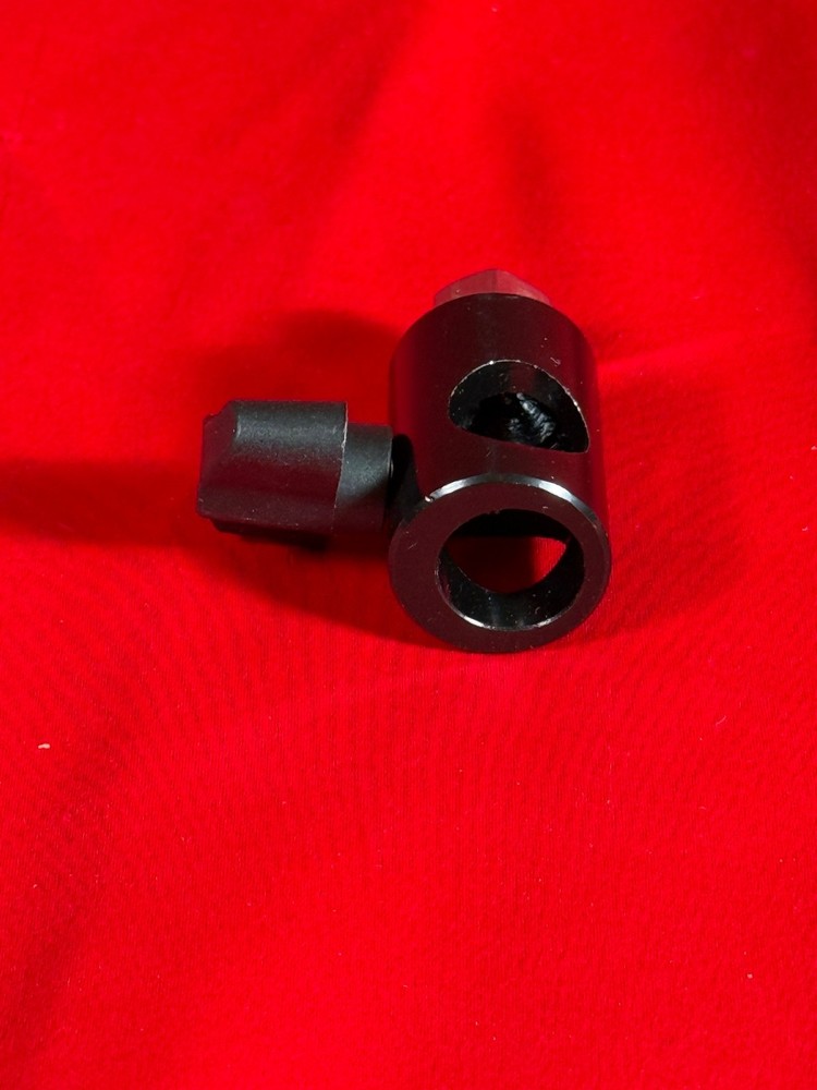 Two-way light stand adaptor 3/8" thread & nut