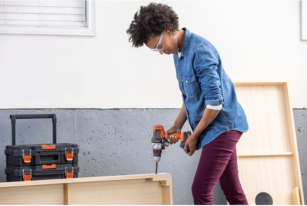 20V MAX Matrix Quick Connect System, Cordless Lithium Power Drill and Driver, Ba