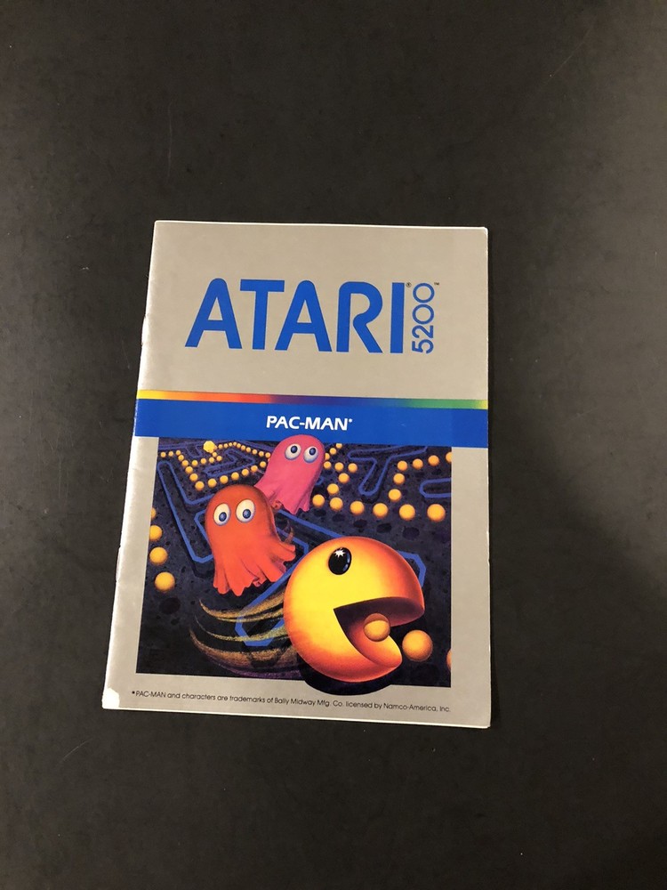 atari 5200 pacman manual