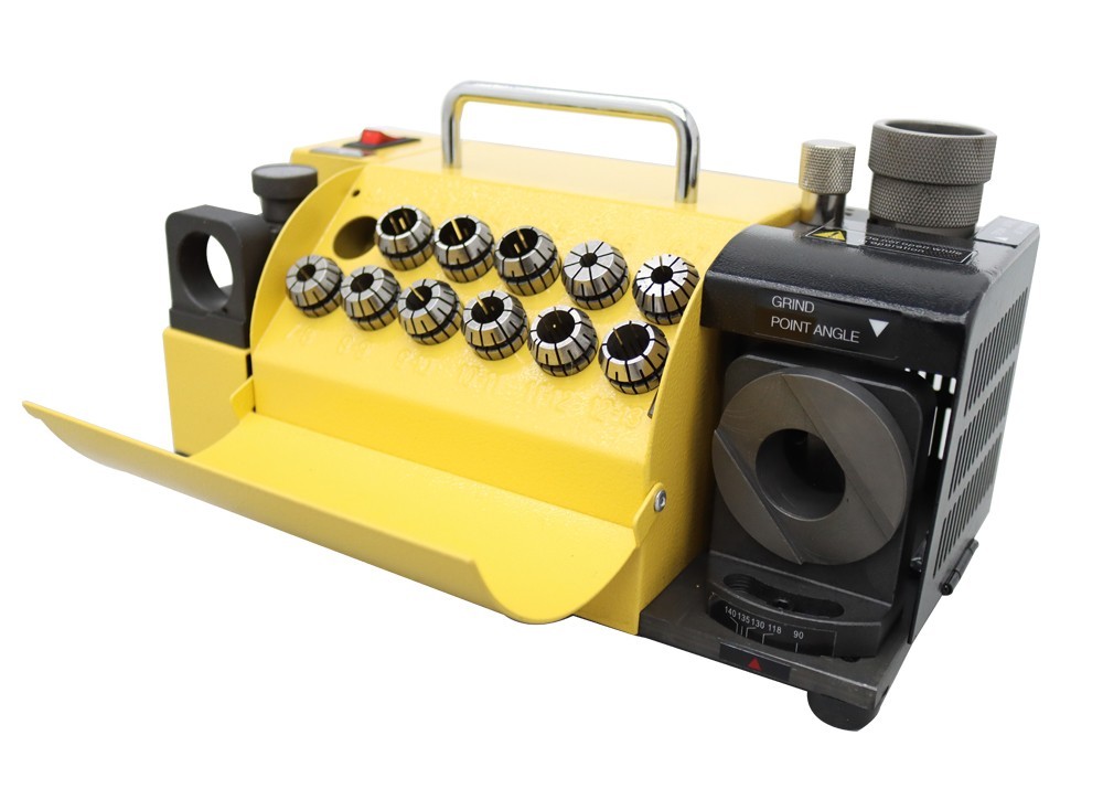 Powered Drill Bits Sharpener ф3-ф13 End Mill Sharpener w/Collets 4400RPM 120W