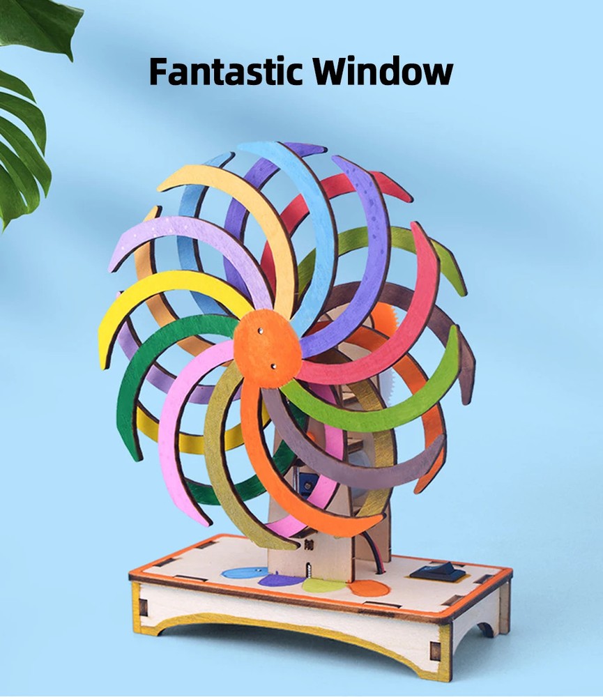 DIY Handmade Magic Window DIY Science Experiment Kit & Education Model Toy