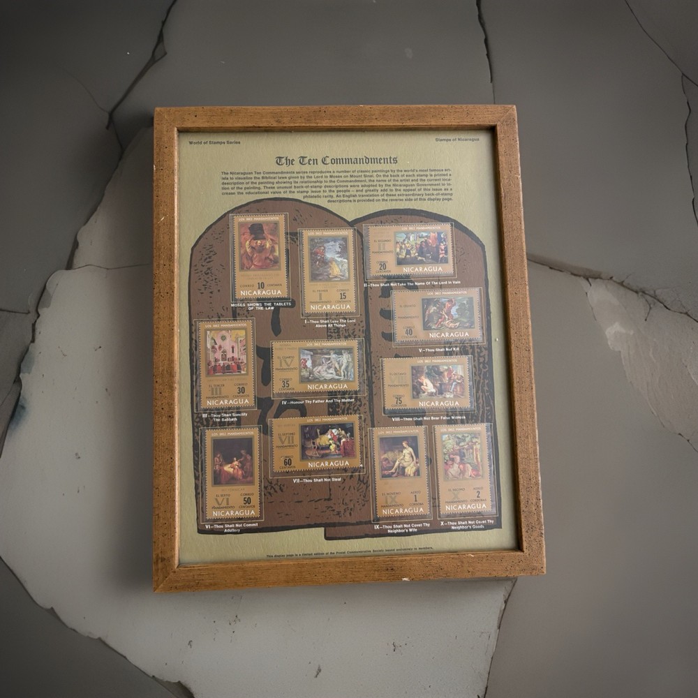 Old Stamps Display Pages Lot Of 4 Historic American Flags ,3 Dimensional And Etc