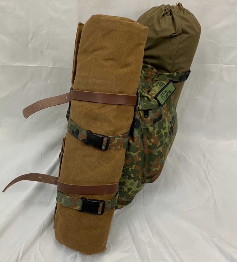 Modernized Soviet Bag/Veshmeshok/Backpack/Haversack/Ripstop/Waterproof/Flecktarn